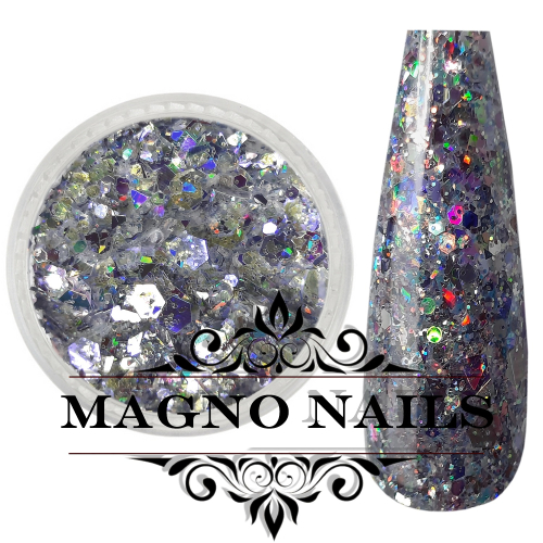 Preview: Nail Art Mix Glitter Extreme Nr. 9